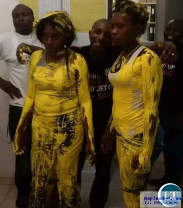 Omg! See What Was Done to 2 Women Who Were Caught Stealing From a Clothes Shop [Photos]